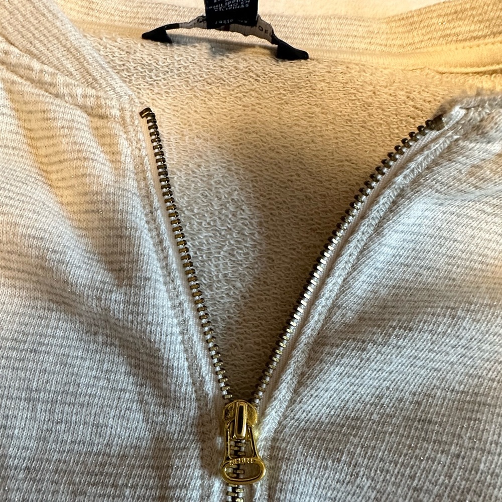 Tommy Hilfiger Gray Zip Up Jacket SIZE L - Picture 5 of 7